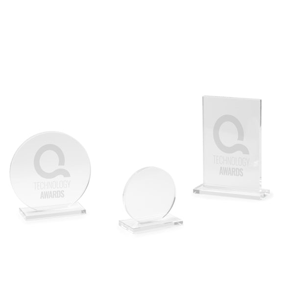 Trofeo CRYSTAL XL | Cristal Personalizado de 15 cm con Estuche