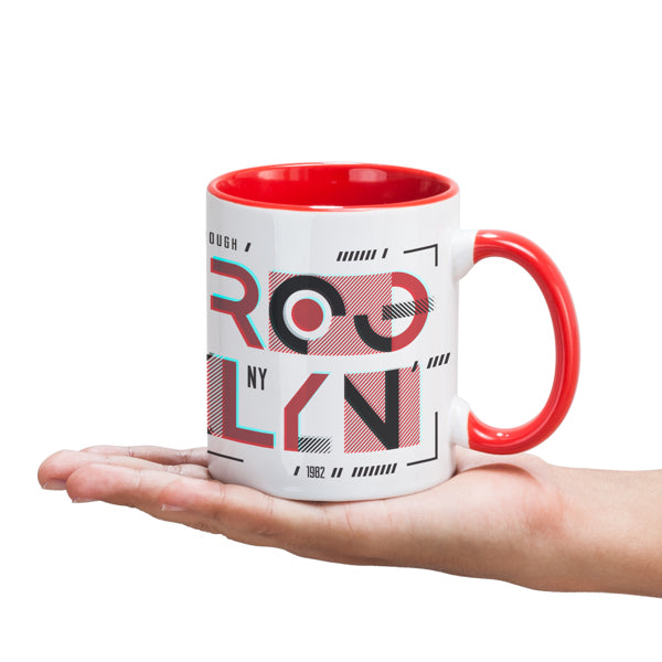 Taza VIVA | Cerámica Bicolor Personalizada 350 ml