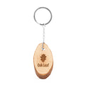 Llavero ORIGEN | Madera Natural Personalizado con Grabado Láser