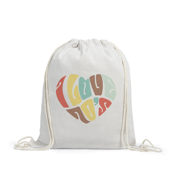 Mochila KANDA | Mochila de Cuerdas de Poliéster 180 g Personalizada