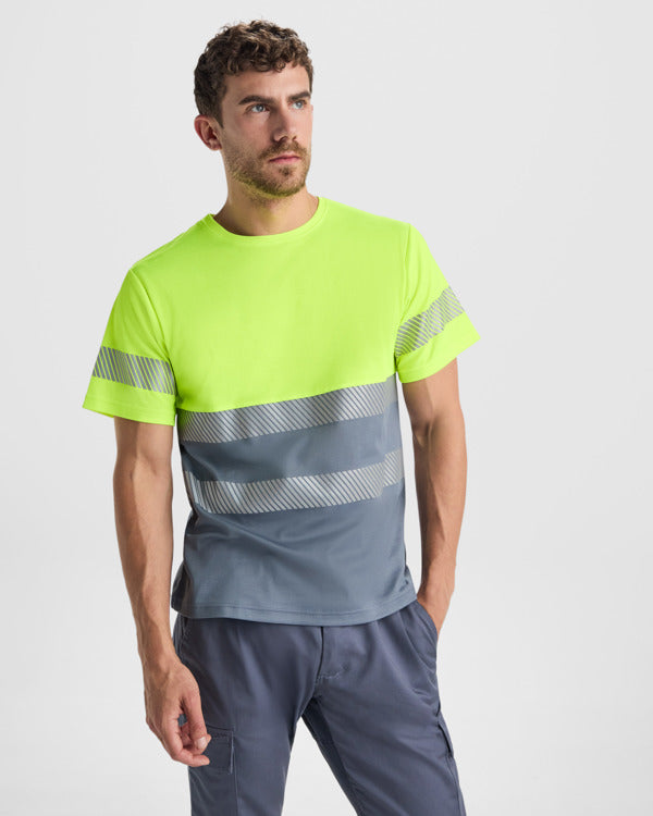 Camiseta CENTINELA | Alta Visibilidad con Tacto Algodón Personalizada