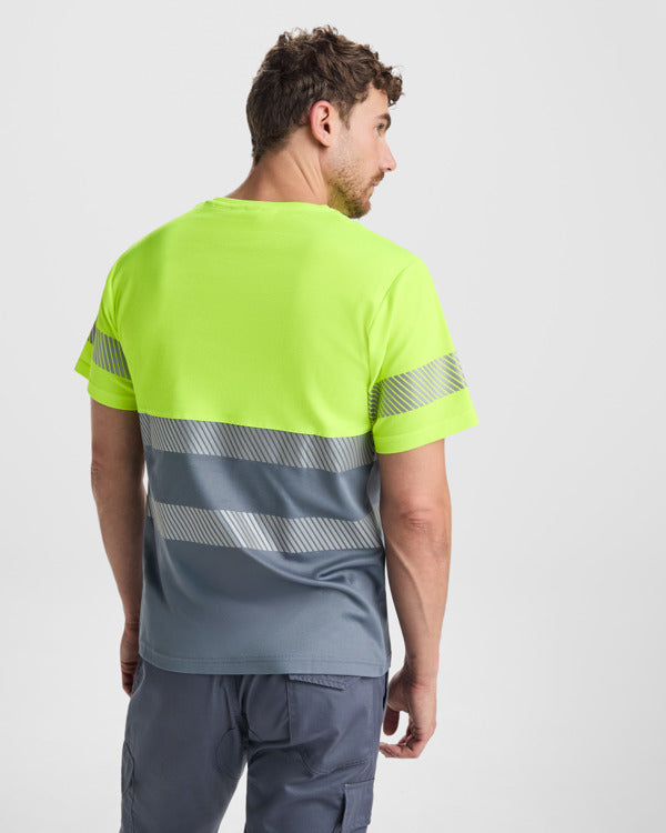 Camiseta CENTINELA | Alta Visibilidad con Tacto Algodón Personalizada