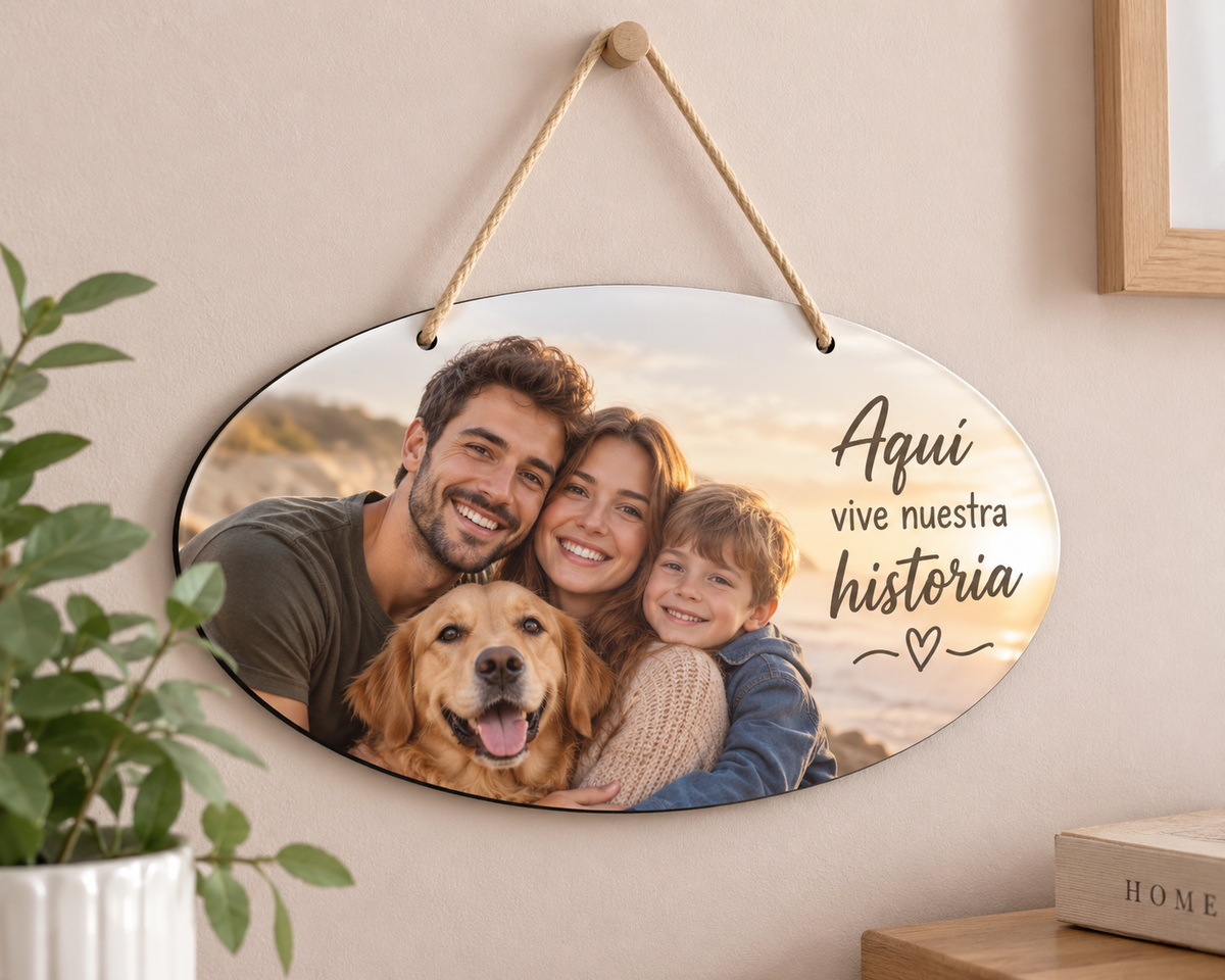 Panel EMOCIÓN | Panel Colgante de Madera Personalizado