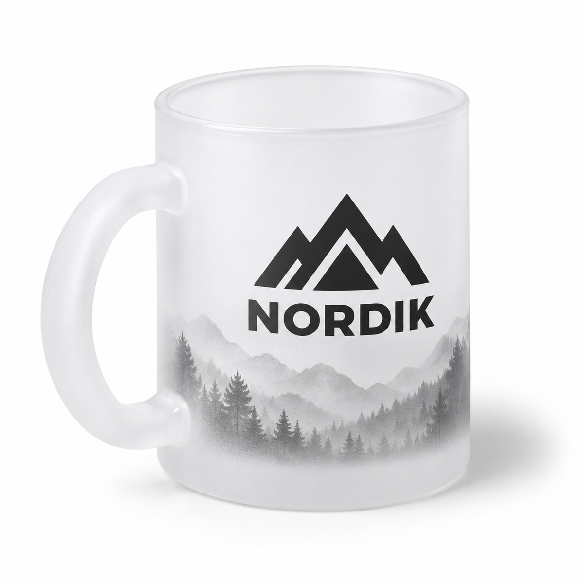 Vaso GLACIAR | Cristal Esmerilado Personalizado 350 ml