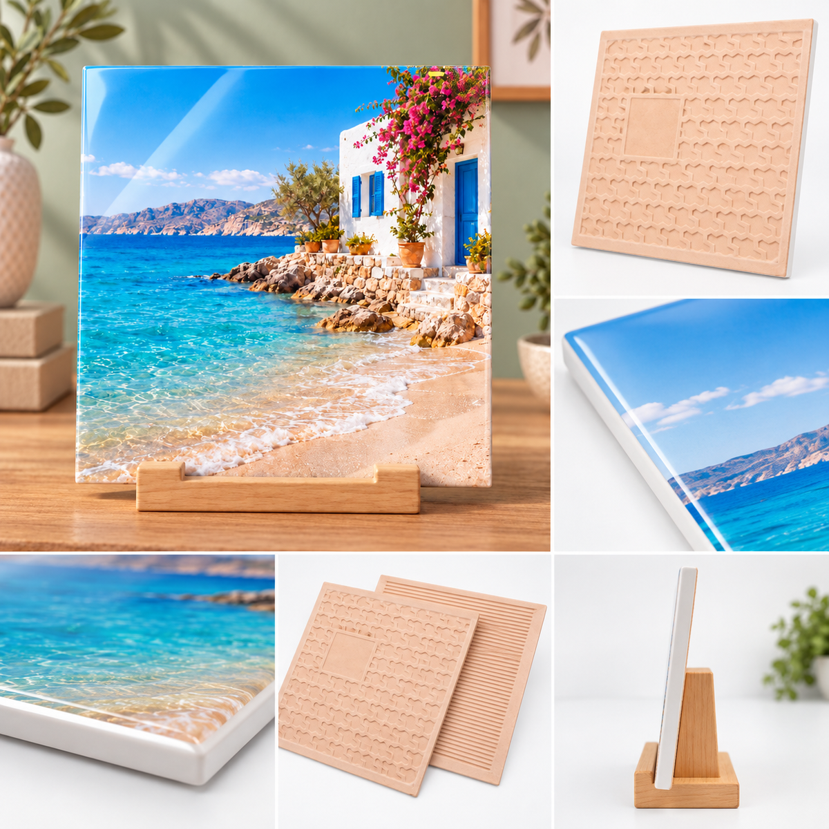 Azulejo RECUERDOS | Azulejo Cerámico Personalizado con Foto