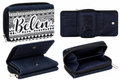 Cartera vaquera DENIM personalizada, vistas exteriores e interiores sin insignia