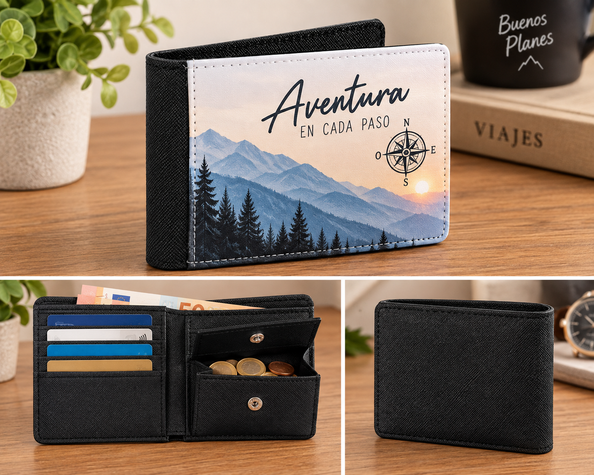Cartera LEGADO | Cartera de Hombre Personalizada de Polipiel
