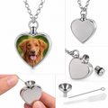 Colgante ETERNO | Colgante Memorial Personalizado para Cenizas
