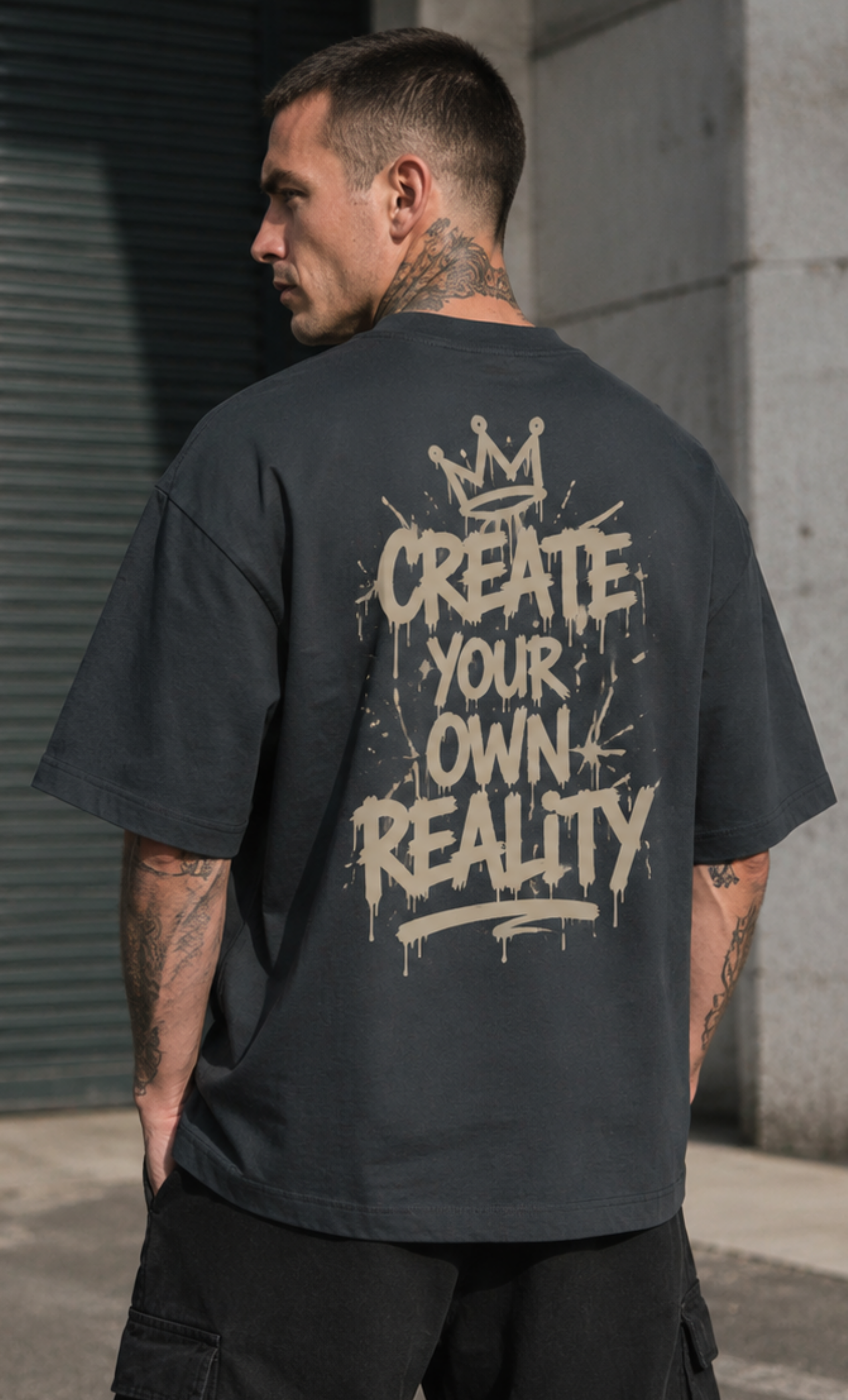 Camiseta oversize "Streetporn" 270gr