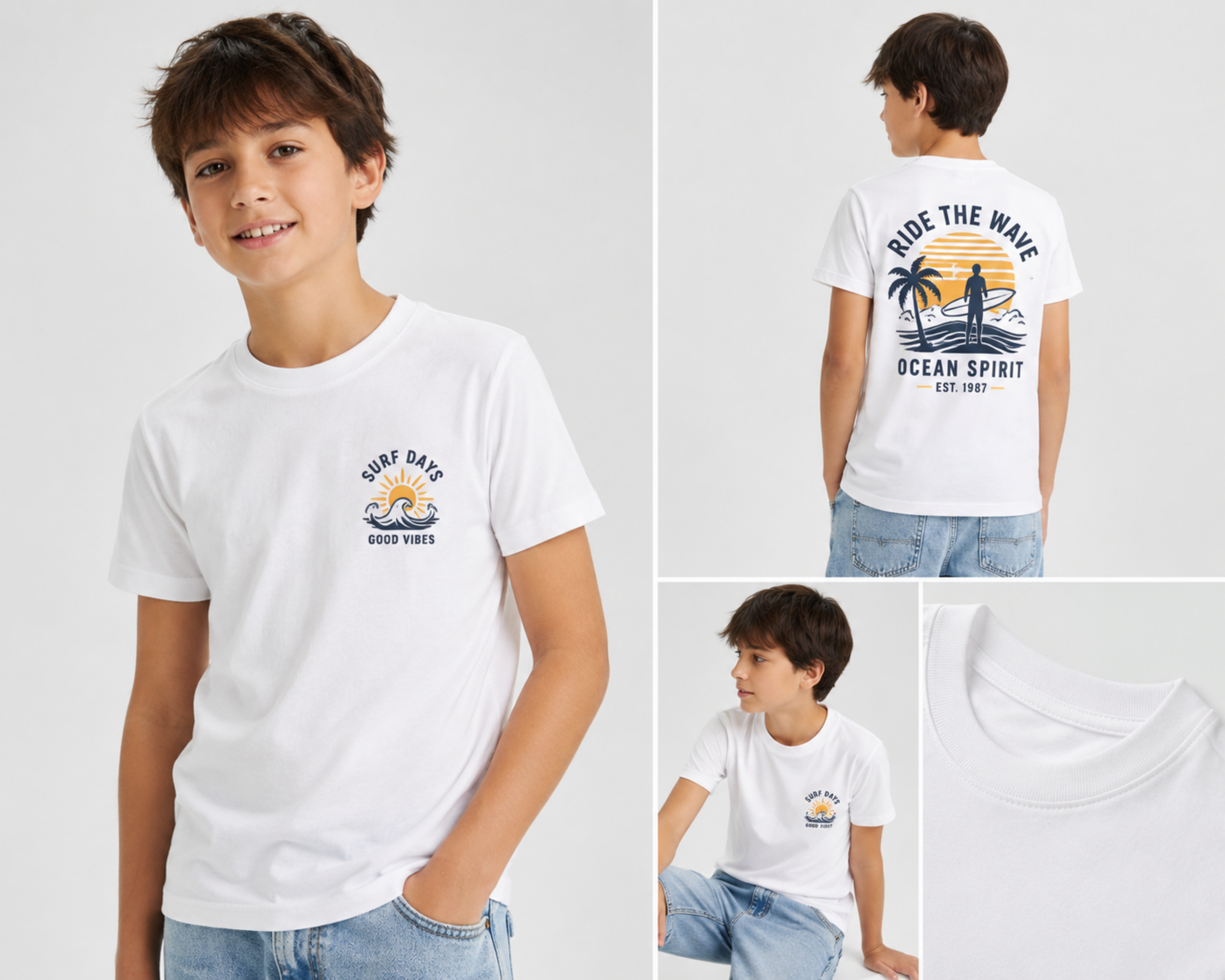 Camiseta "premium edition" 165gr Tallas infantiles