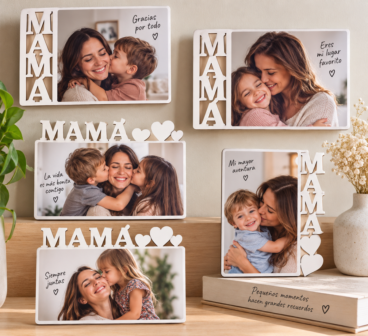 Panel VÍNCULOS | Panel Fotográfico de Madera Personalizado