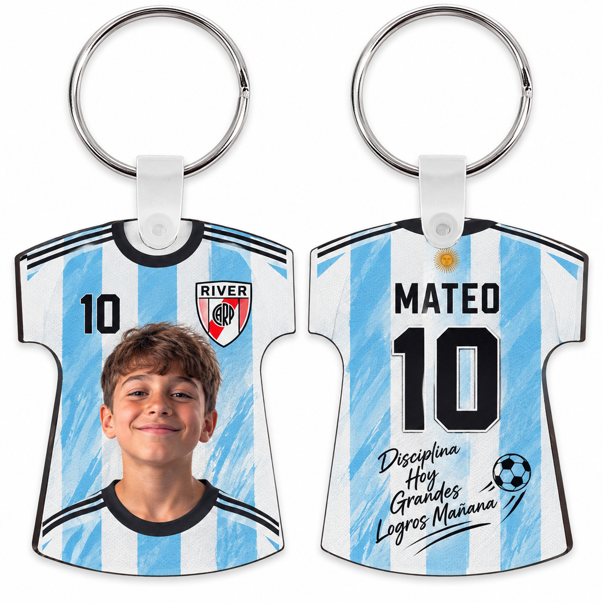 Llavero GOLEADOR | Camiseta de Fútbol Personalizada