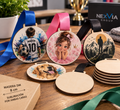 Medalla VICTORIA | Medalla de Madera Personalizada a Doble Cara