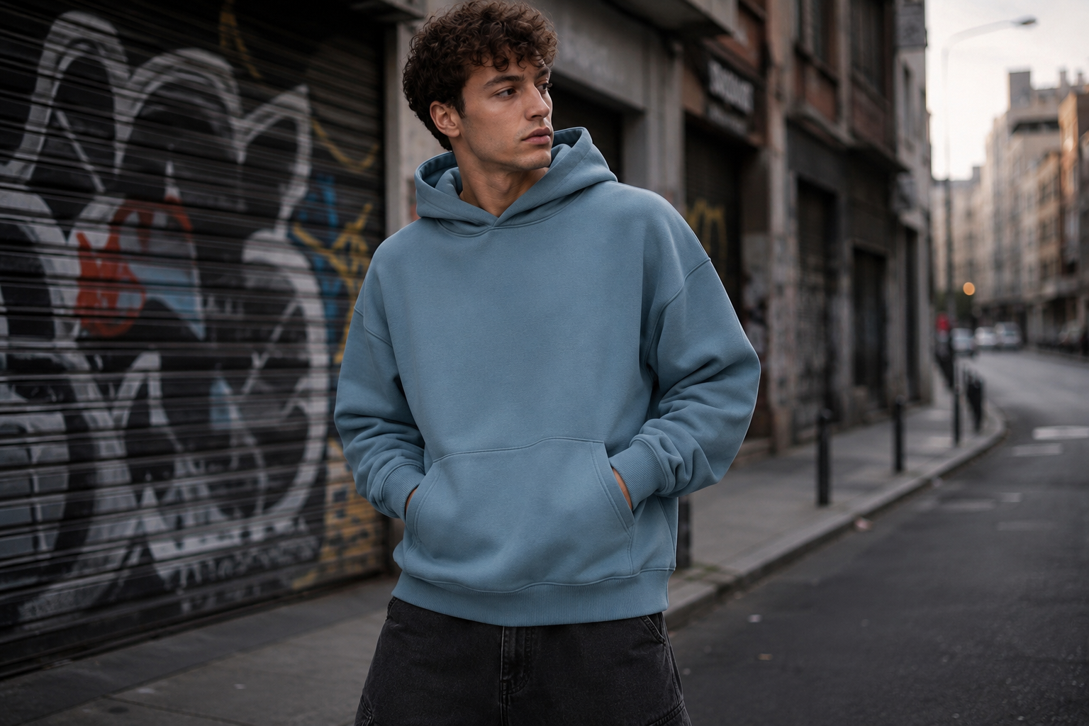Sudadera oversize "Flow" 320gr