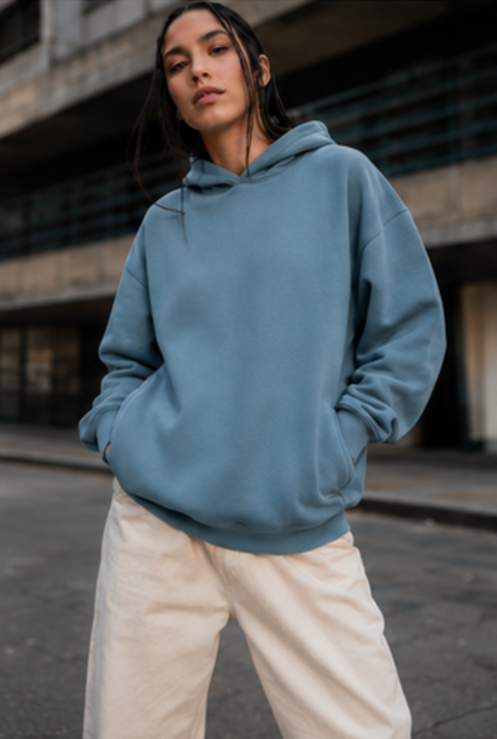 Sudadera oversize "Flow" 320gr