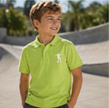 Polo punto piqué "Signature" 220gr Tallas infantiles
