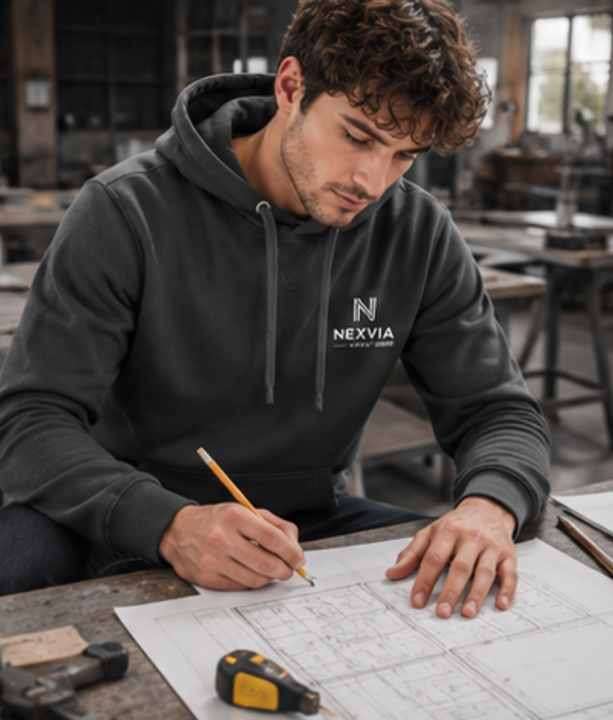 Sudadera con capucha "City" 280gr