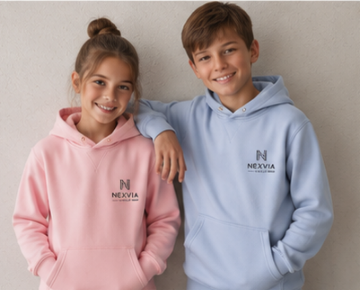 Sudadera con capucha "City" 280gr Tallas infantiles
